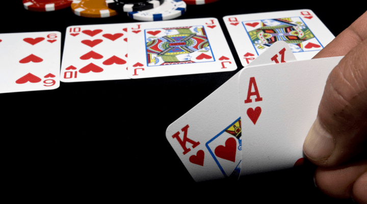 Manos de póker: El poder de AK